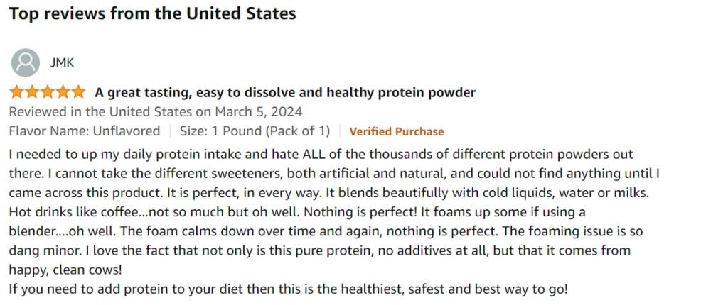 Naked Whey Protein Powder Review