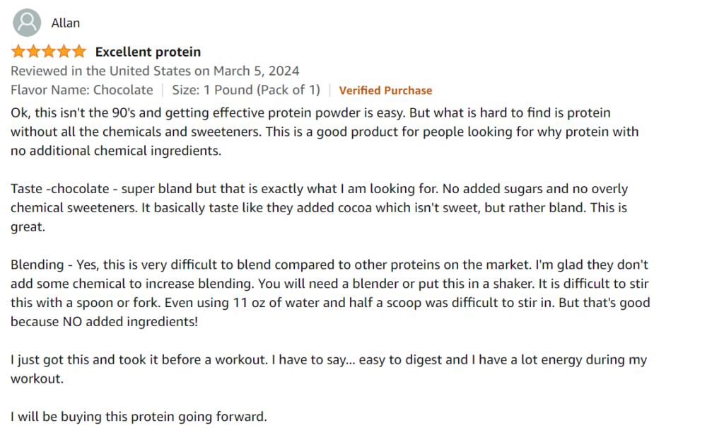 Naked Whey Protein Powder Review